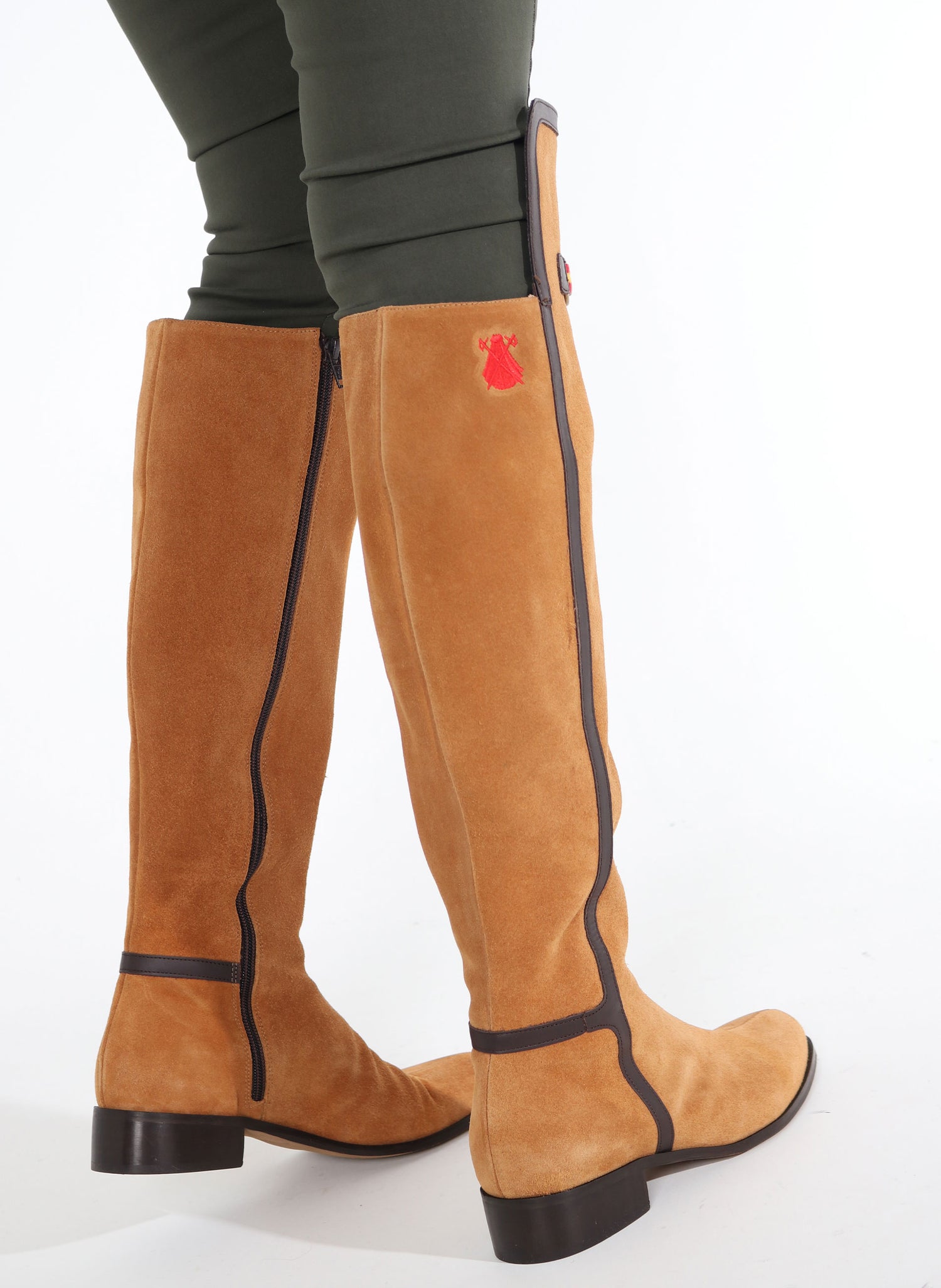 Women's Brown Musketeer Boot