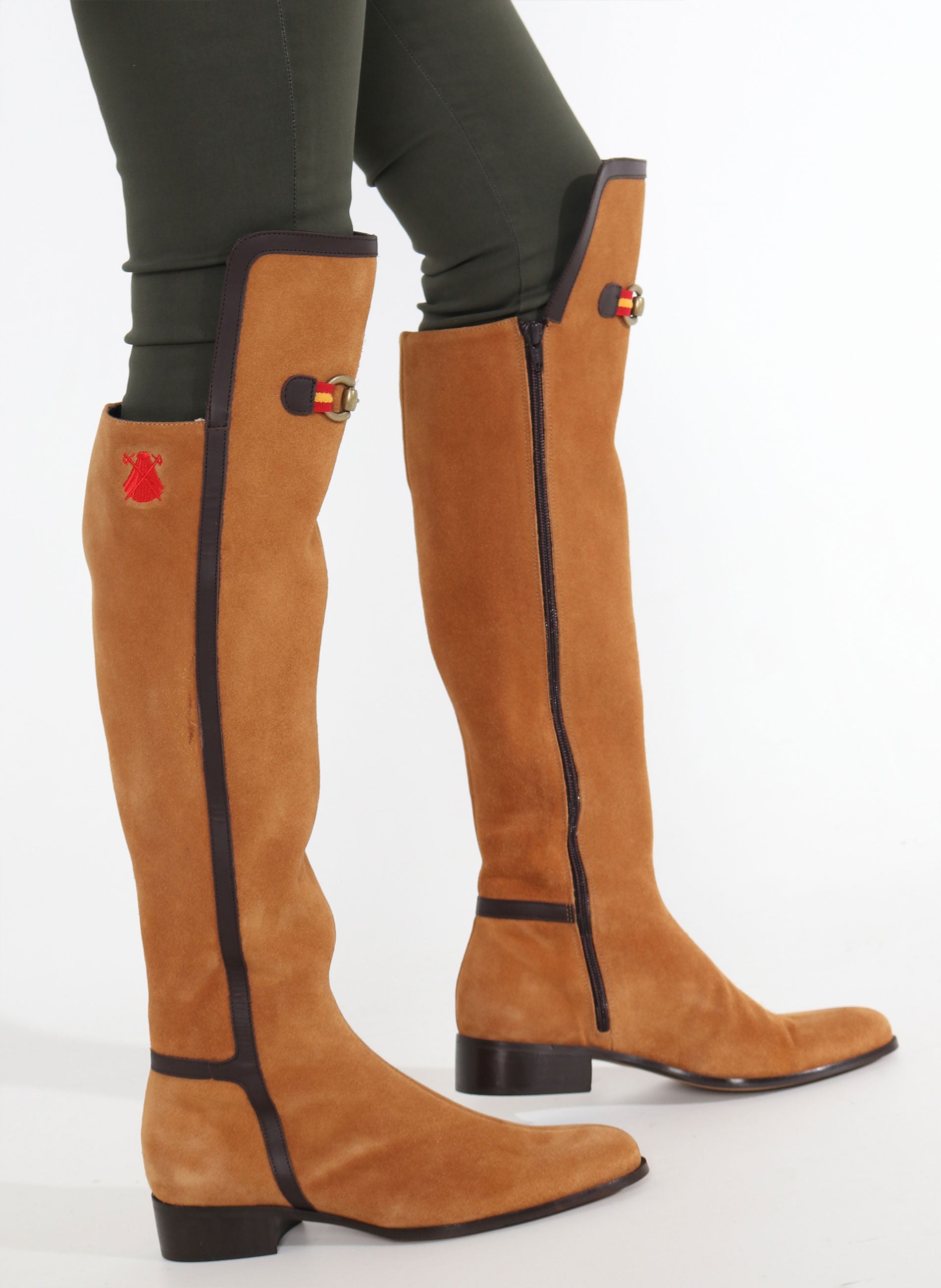 Women's Brown Musketeer Boot
