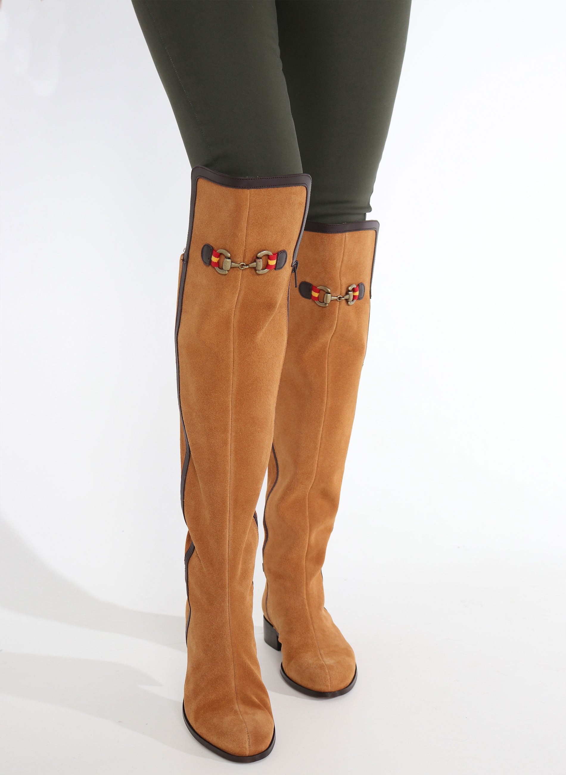 Women's Brown Musketeer Boot