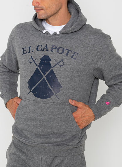 Men's Sweatshirt Hood without zipper Gray