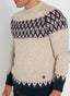 Men's Beige Greca Sweater