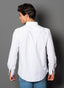 White Shirt Spain Button Collar Man