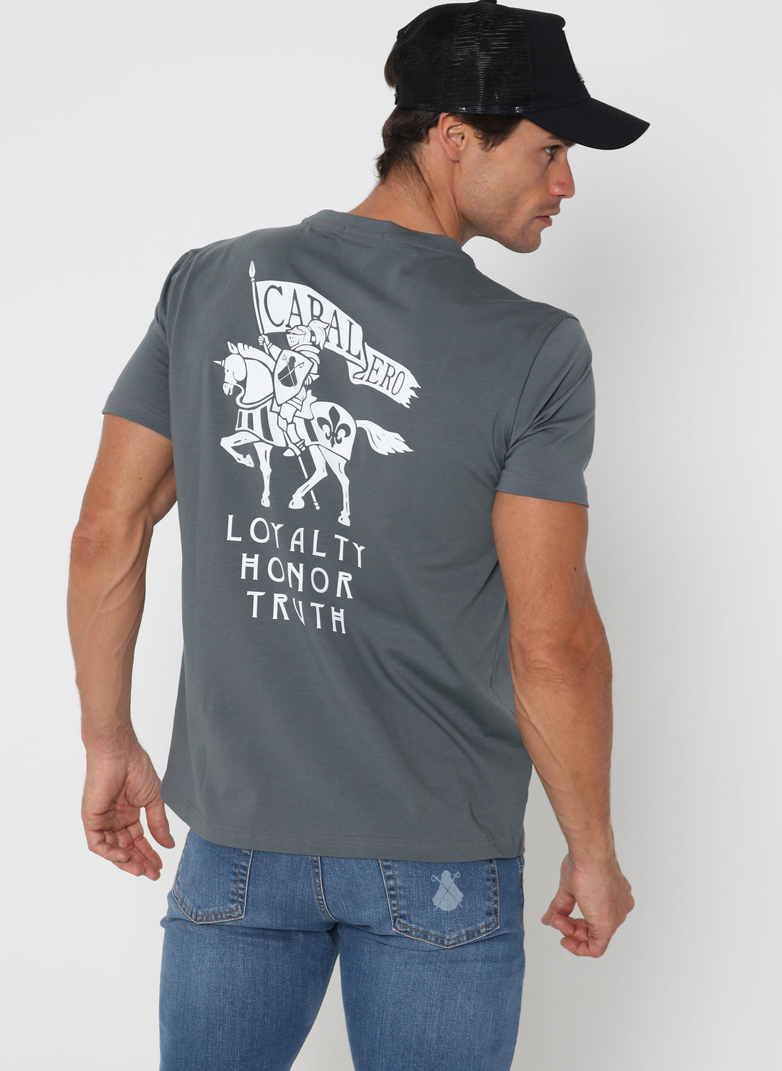 T-shirt Homme Gris x Knight