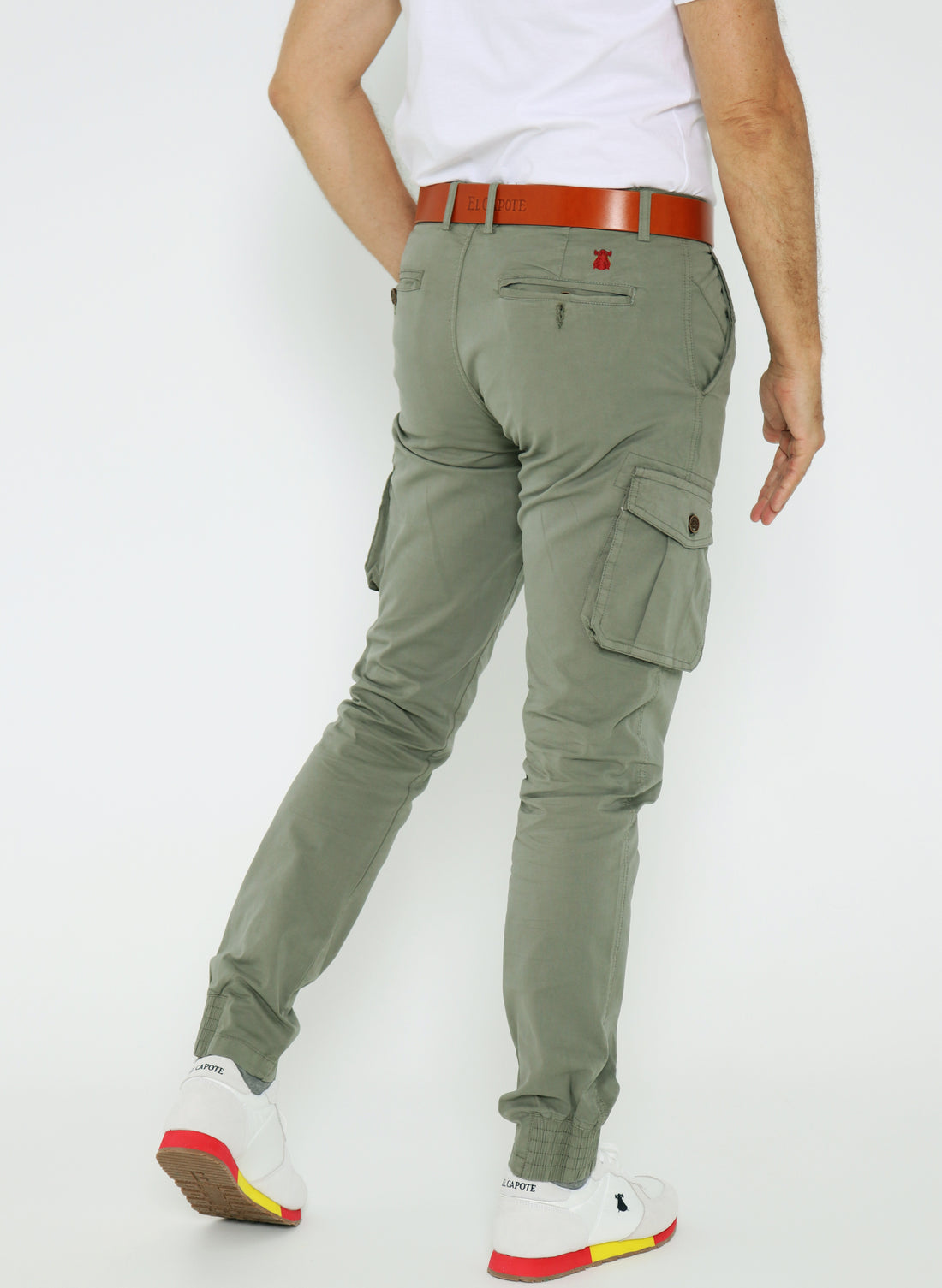 Pantalón Hombre Cargo Verde Legión