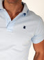 Polo Classic Celeste Hombre