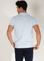 Polo Classique Bleu Clair Homme