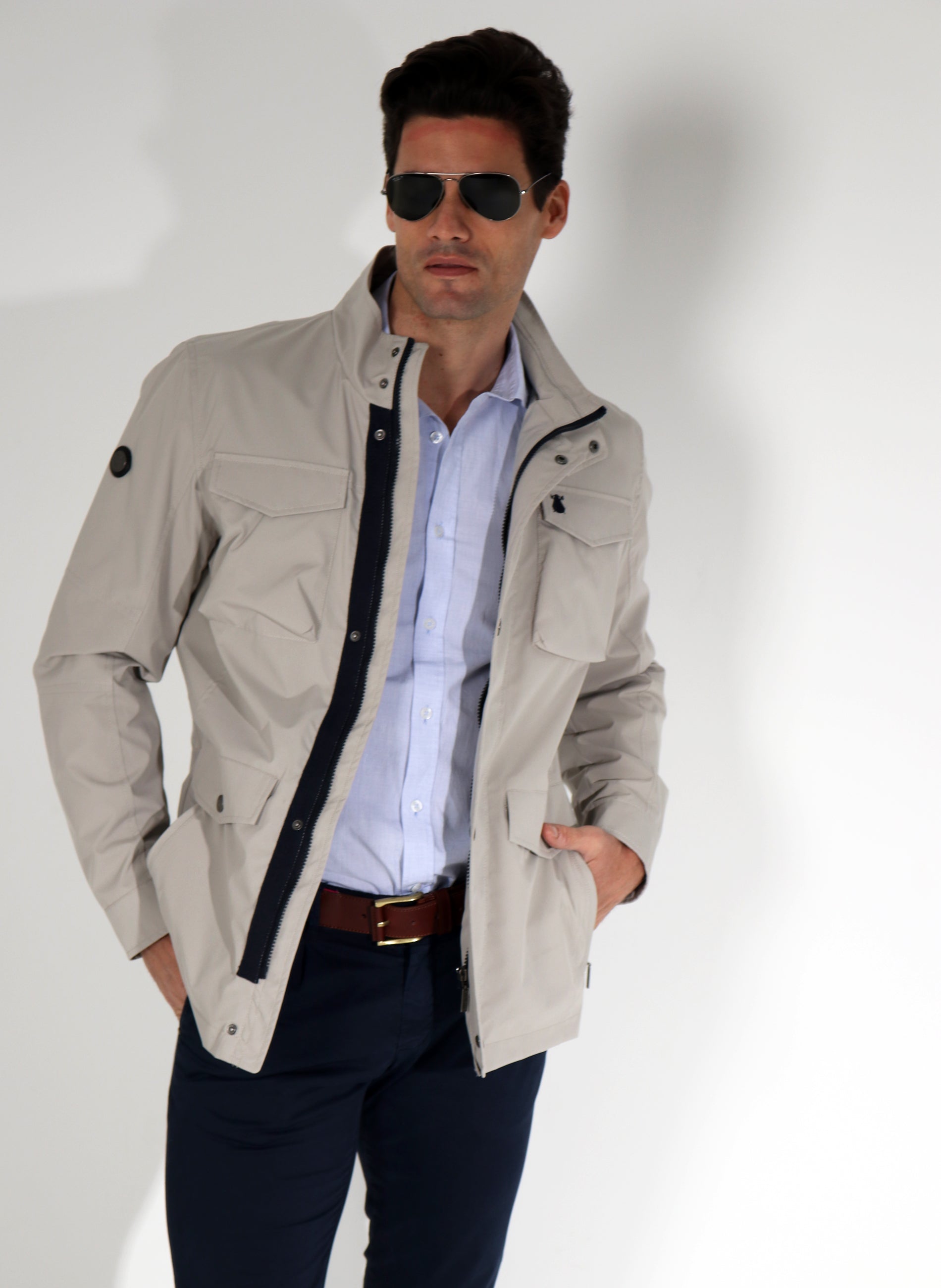 Men s Stone Nautical Jacket