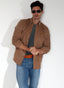 Camel Micro Corduroy Man Shirt 