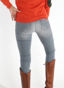 Vaquero Gris Elastico Mujer España