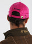 Gorra Serraje Rosa Capote Logo Azul Marino