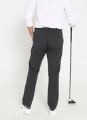 Men's Gray Pinstripe Jogger Pants