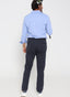 Men's Navy Blue Pinstripe Jogger Pants