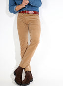 Pantalón Hombre Camel Micro Pana