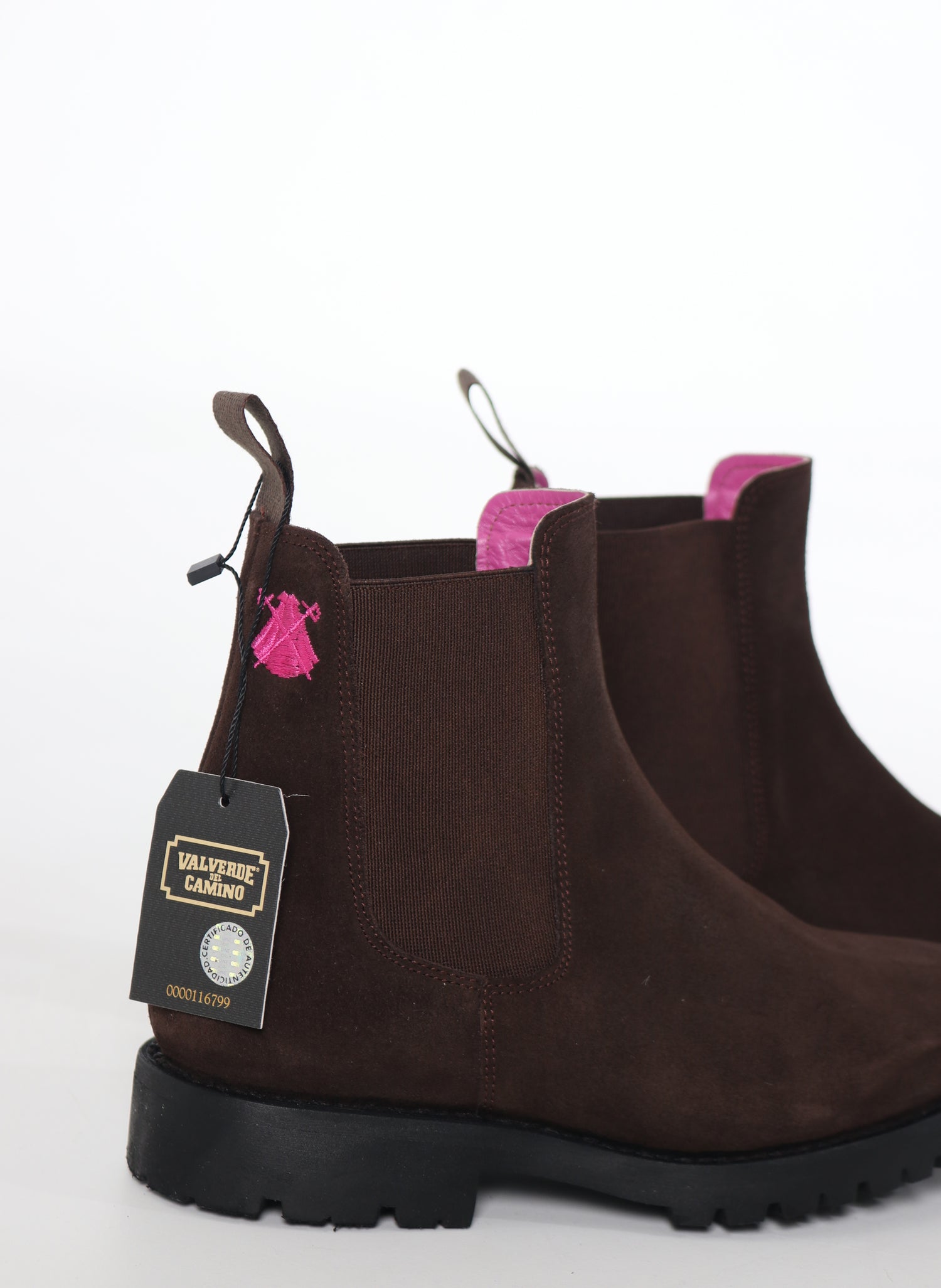 Chocolate Brown Nobuck Women's Ankle Boots