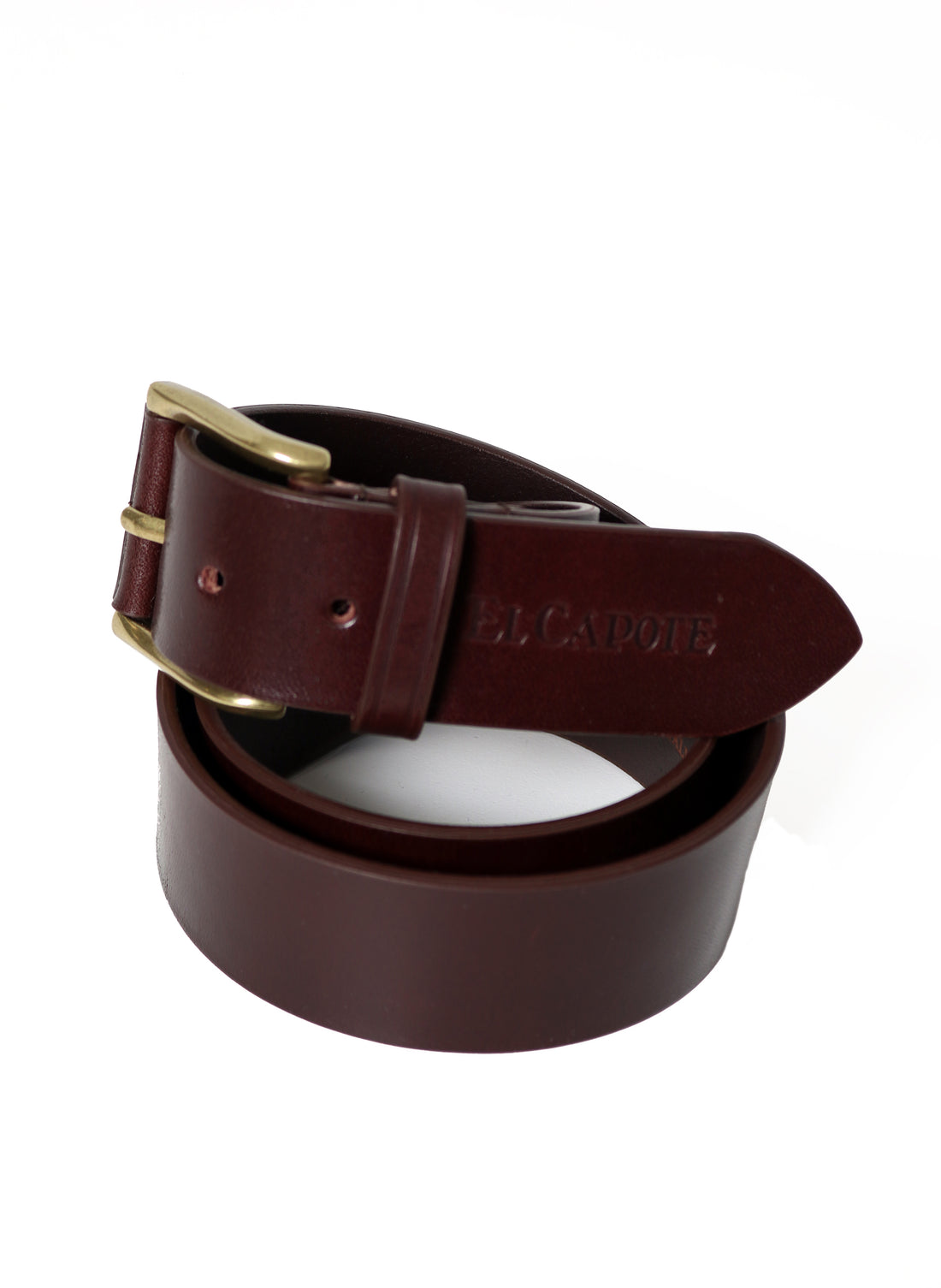 Foncé leather seal ceinture