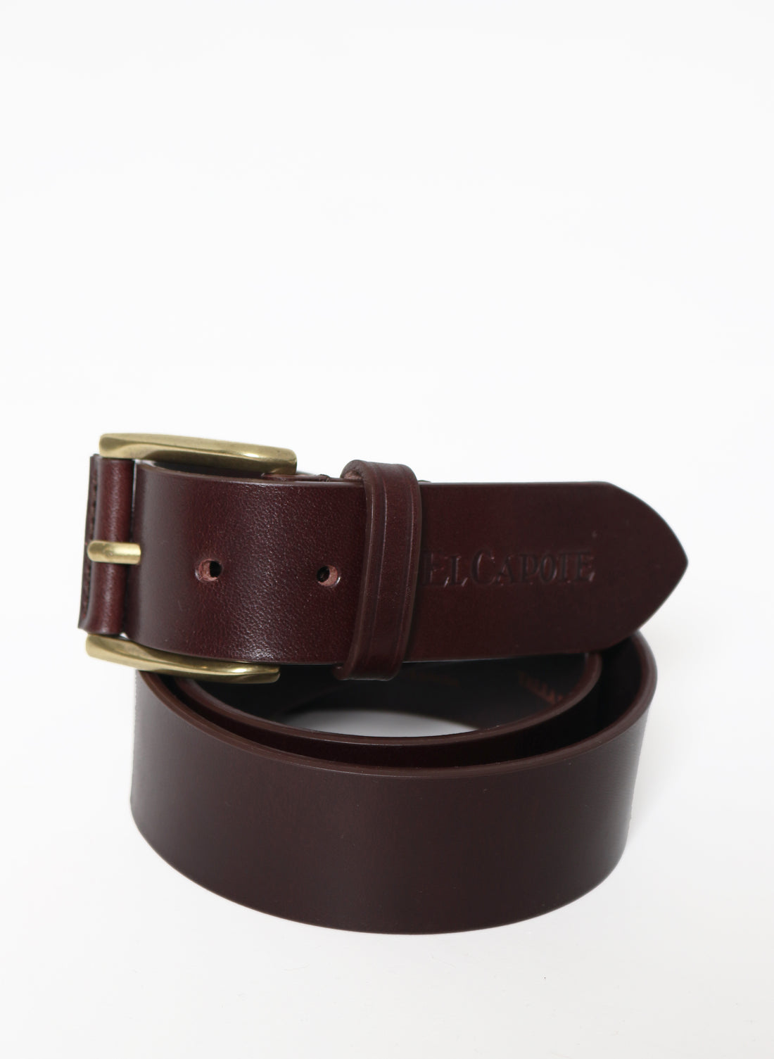 Foncé leather seal ceinture