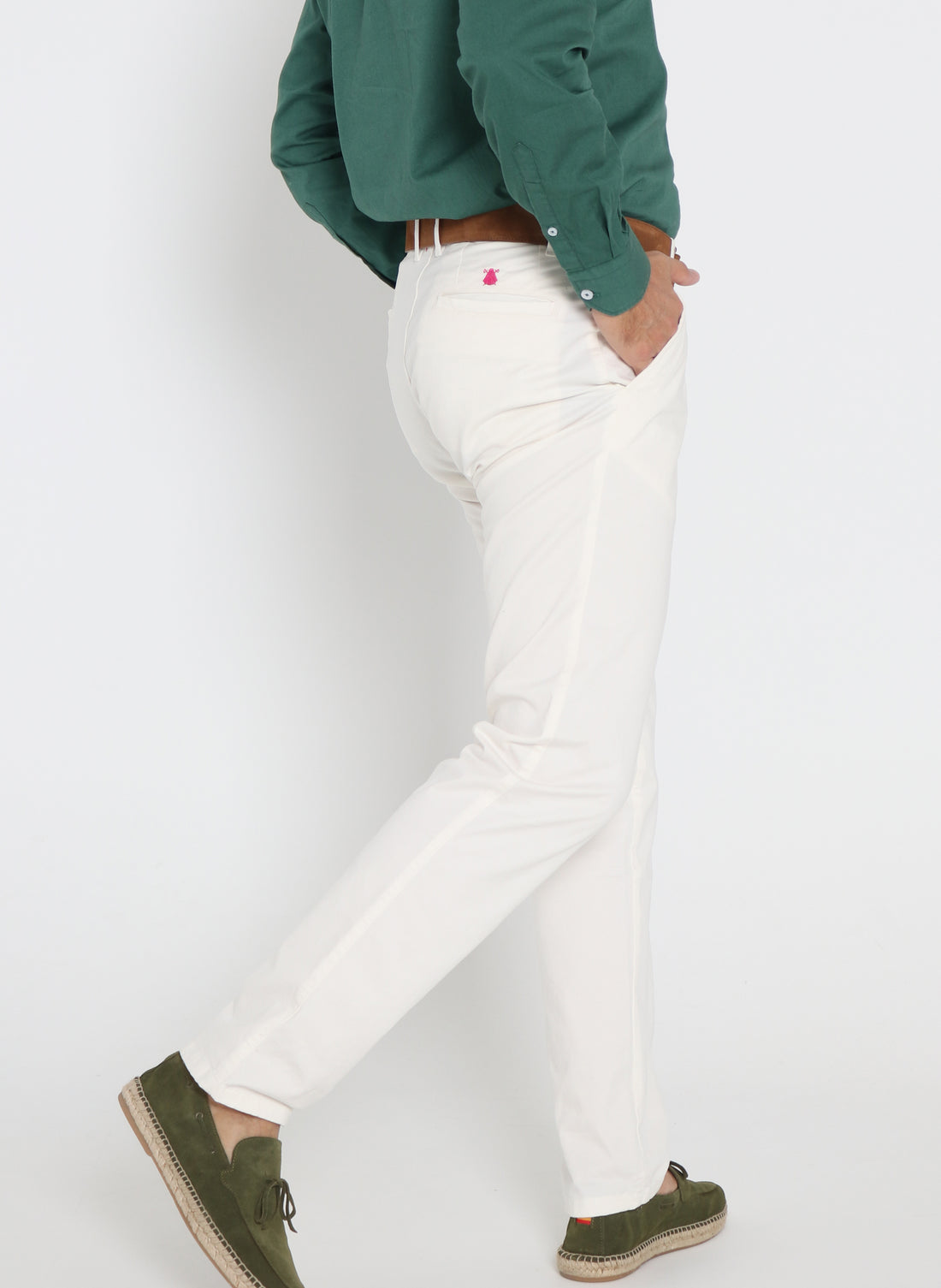 White Chinos Homme