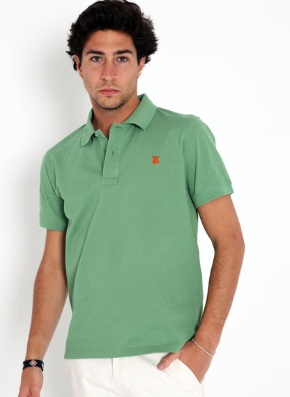 Klassisches grünes Hope-Poloshirt für Herren