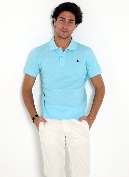 Classic Light Blue Men's Polo