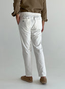 Pantalón Jogger Blanco Hombre