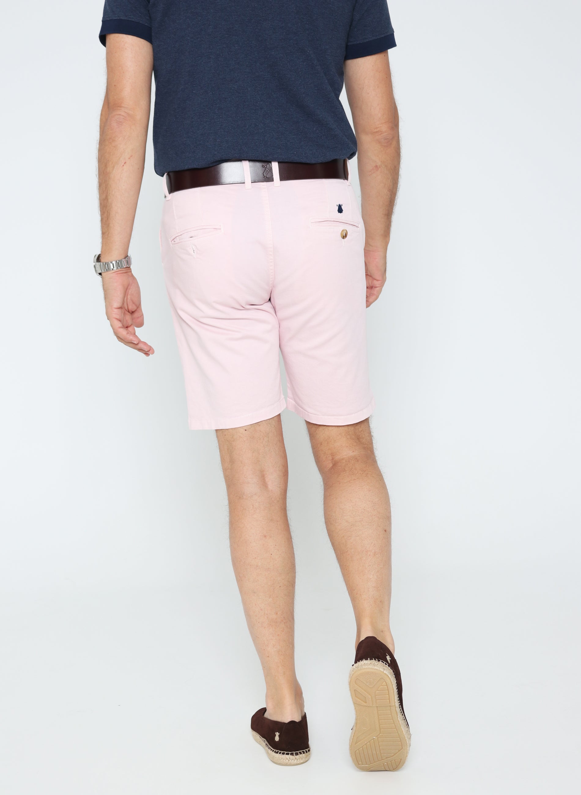 Chino Bermuda Shorts Pale pink Man