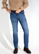 Pantalón Denim Logo España Hombre