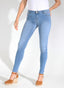 Gray Elastic Jeans Woman Spain 