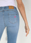 Gray Elastic Jeans Woman Spain 