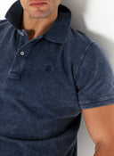 Polo pour homme Dye in Blue Garment