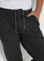 Pantalón Jogger Gris Liso Hombre