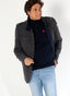 Men's Navy Blue Turtleneck Sweater