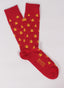 Chaussettes Rouges Machos et Capes Albero 