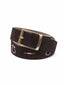 Ceinture en cuir fendu marron Toreros