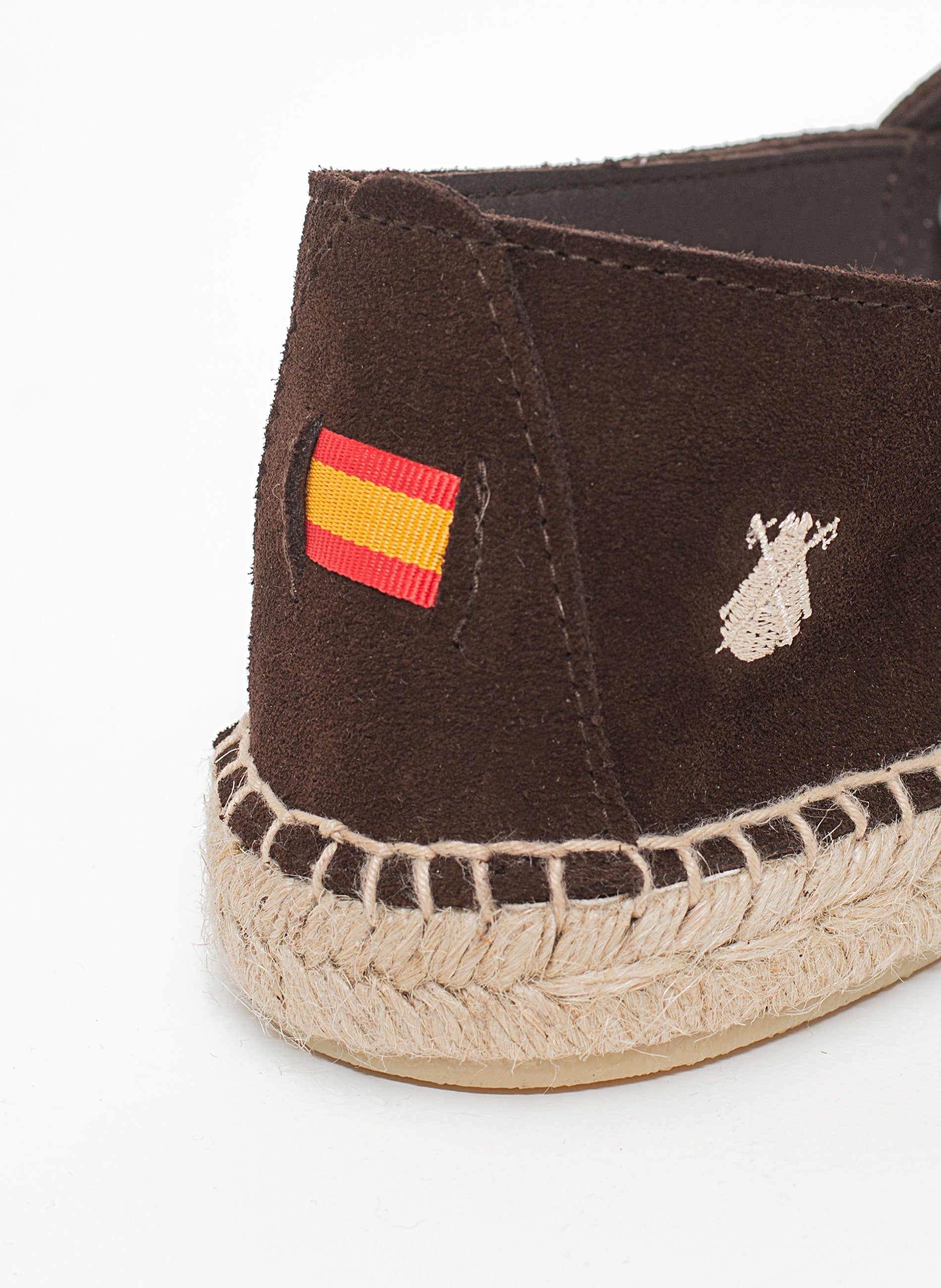 Brown Suede Espadrille Tassels Spain Man