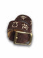 Ceinture en cuir fendu marron Toreros