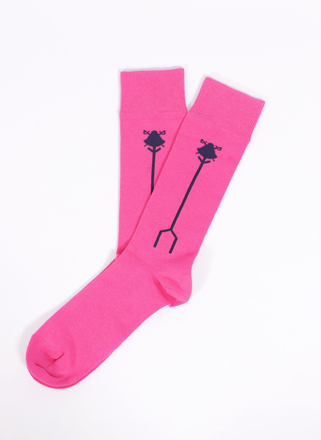 Pink Spike Sock