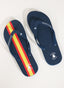 Unisex Blue Pink Flip Flops