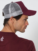 Gorra de Rejilla Granate x Caballero
