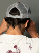 Gorra de Rejilla Granate x Caballero