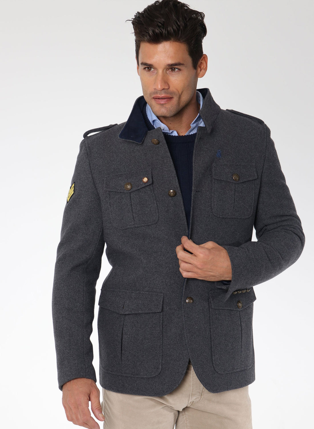 Austrian Jacket Man Gray
