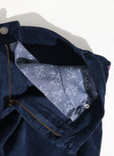 Pantalón Hombre Azul Marino Micro Pana