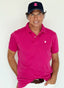 Polo Hombre Rosa Interlock