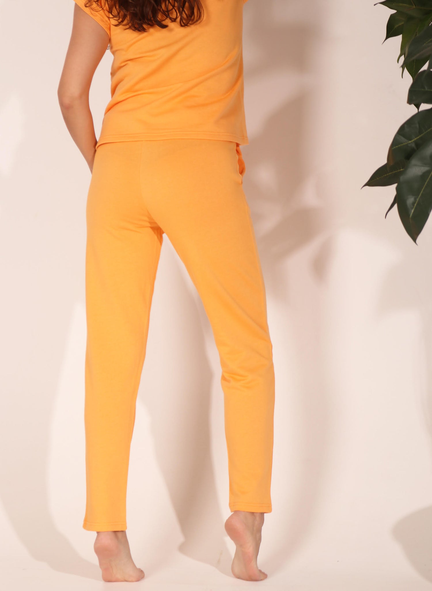 Pantalón Soft Mujer Mandarina